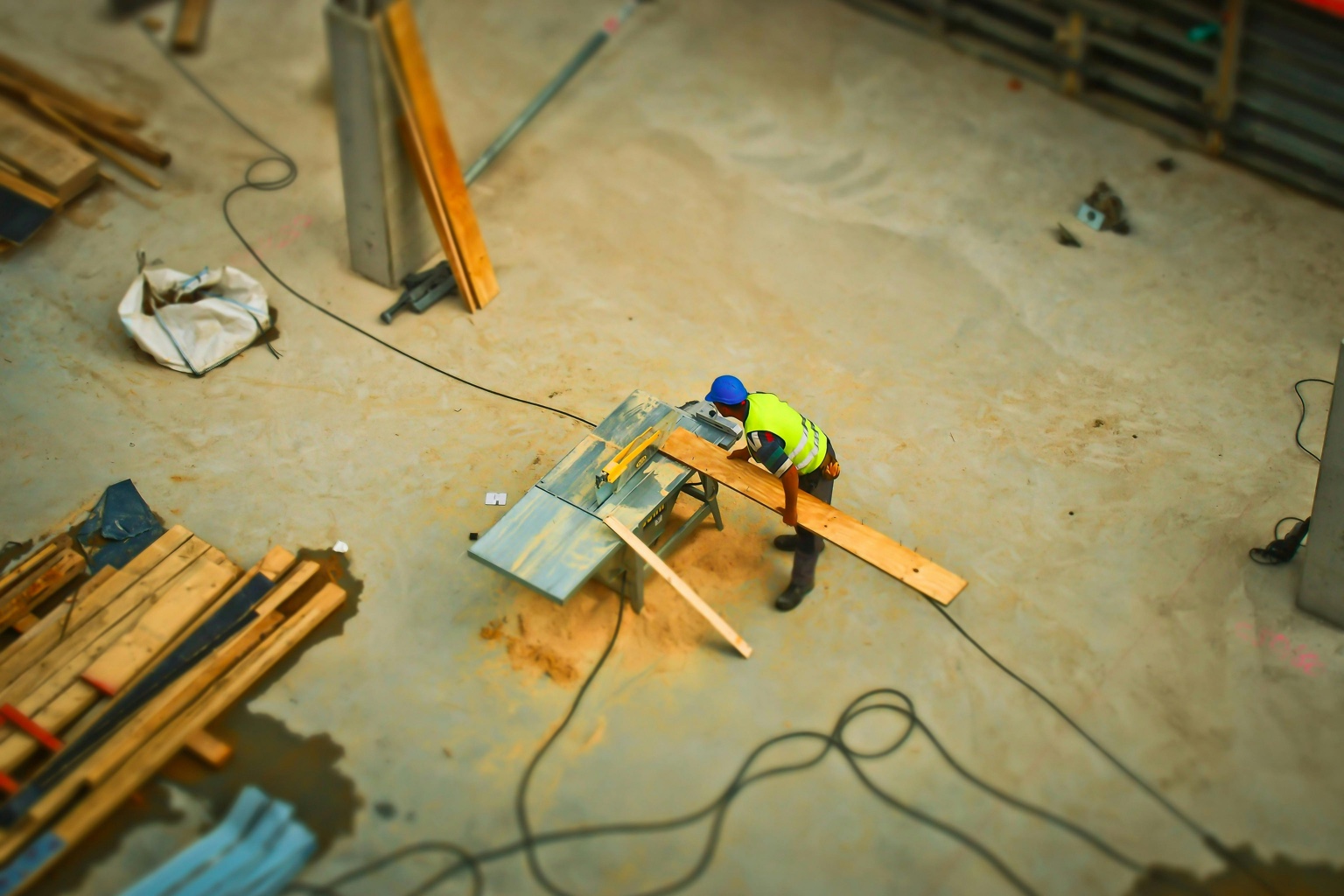 House extension works